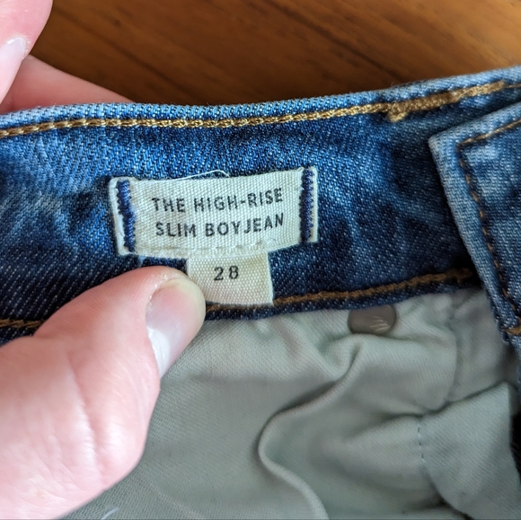 Madewell The High-Rise Slim Boyjean - Picture 7 of 7